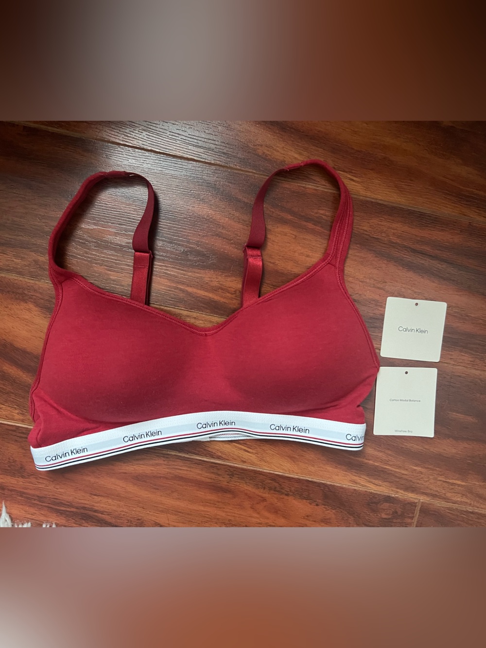 NWT! CK Wirefree Bra